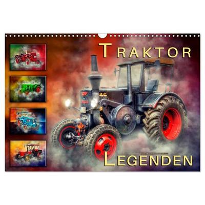 Traktor Legenden (Wandkalender 2026 DIN A3 quer), CALVENDO Monatskalender