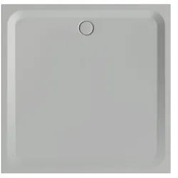 Bette quadrat Duschwanne „BetteUltra“ 1500 × 1500 mm ohne Oberflächenbeschichtung, ohne Oberflächenveredelung, ohne Wannenträger, in Flanell