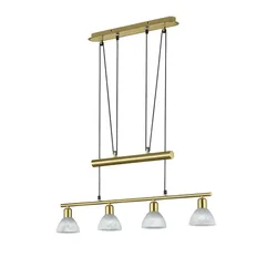 Attraktive 24W LED Pendel Hänge Leuchte Büro höhenverstellbar TRIO 371010408
