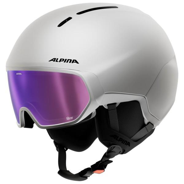 Alpina - Vizzard Q-Lite S2 - Skihelm Gr 55-59 cm grau
