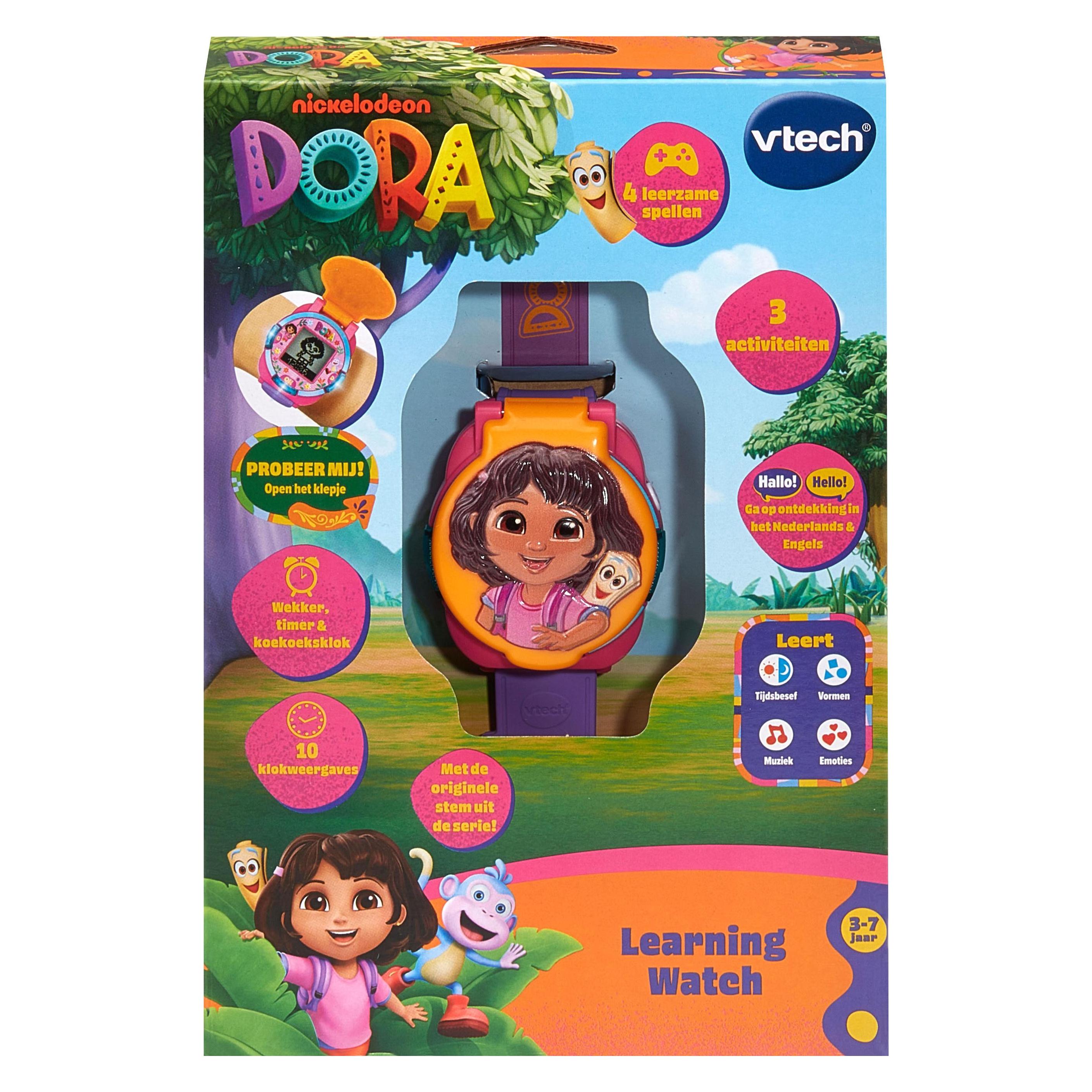 VTech Dora Learning Watch (Englisch, Niederländisch, 3 - 7 Jahre) (80-580723)