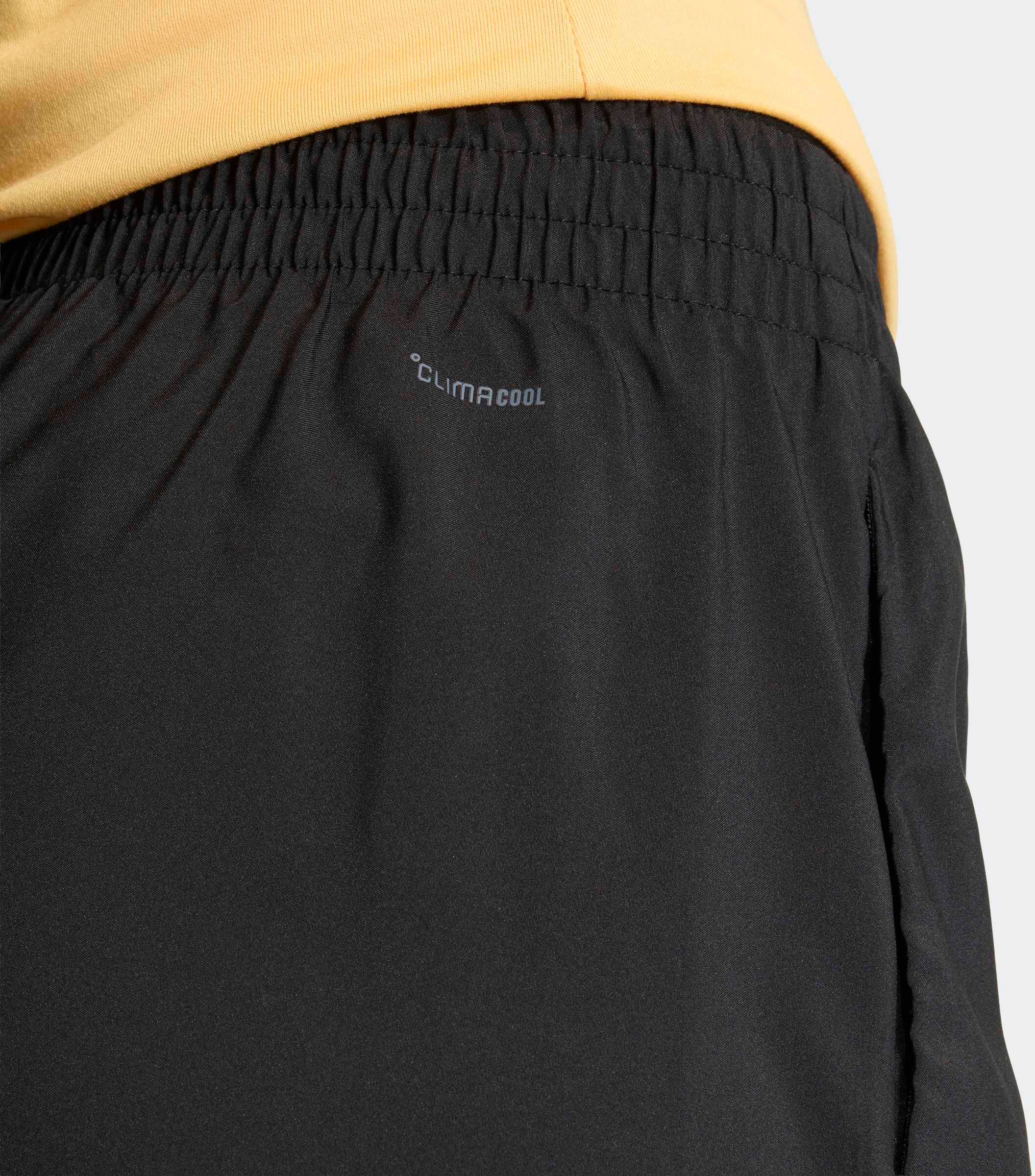 Shorts ADIDAS PERFORMANCE "WORKOUT ESSENTIALS 5INCH MIT HOHEM BUND", Damen, Gr. S, N-Gr, schwarz, normal, gr., Obermaterial: 100% Polyester, Hosen Shorts