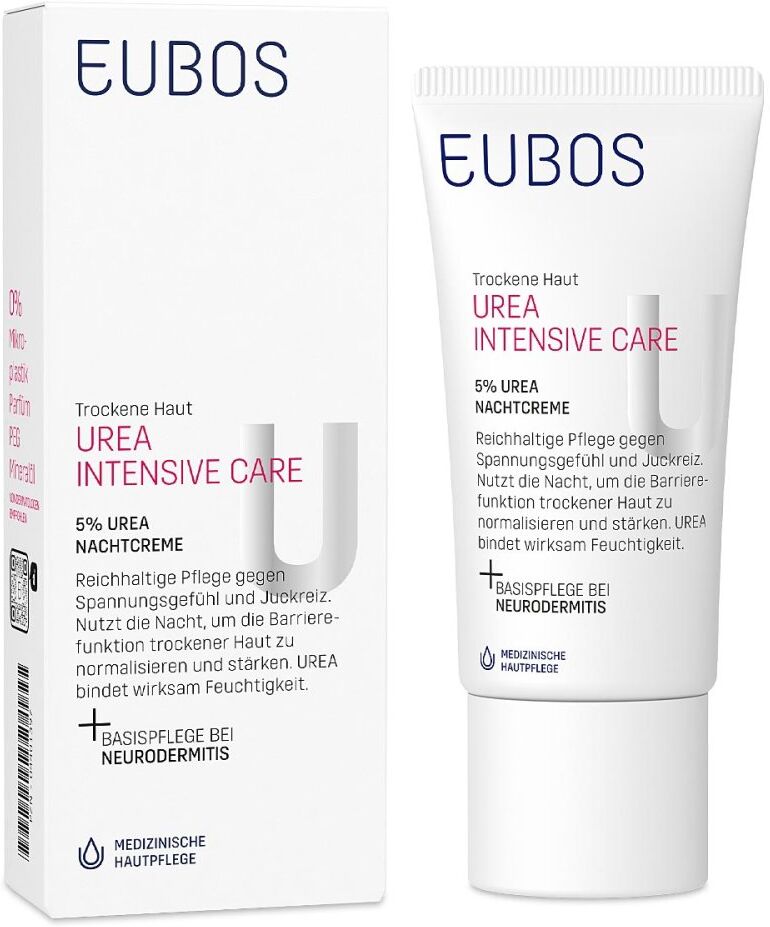 Eubos Trockene Haut Urea 5% Nachtcreme
