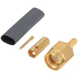 R125 072 - SMA-Stecker RG174/316, gerade, crimp