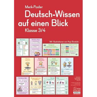 Deutsch-Wissen auf einen Blick – Klasse 3/4, Sonstige von Redaktionsteam Verlag an der Ruhr, Verlag an der Ruhr, 978-3-8346-0867-3