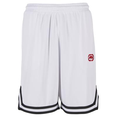 Sweatshorts ECKO UNLTD. "Ecko Unltd. Shorts Inbound", Herren, Gr. XXL, US-Größen, weiß (hellweiß), 100% Polyester, loose fit, Hosen Sweatshorts