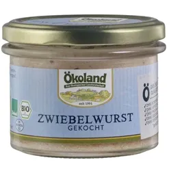 Ökoland Zwiebelwurst gekocht bio