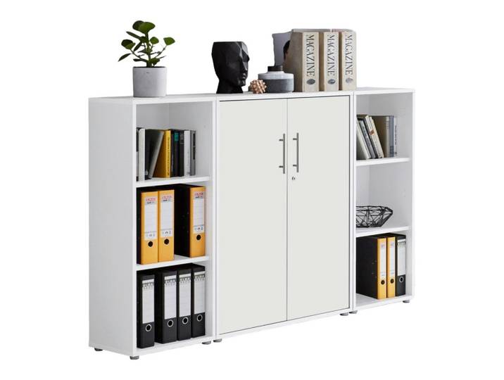 Office Edition B: 173 cm Weiß