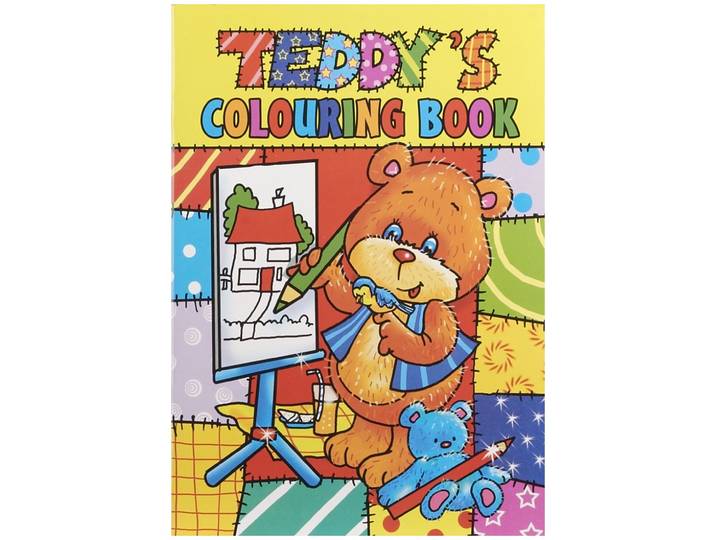 Malbuch Teddys Colouring A4