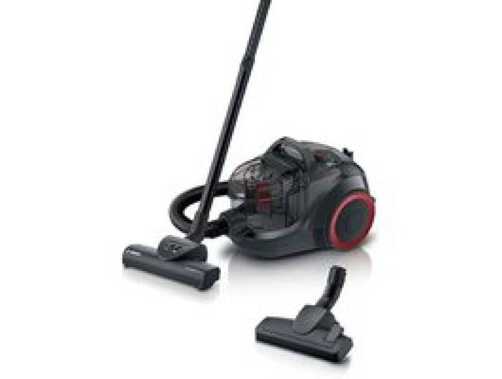 Aspirateur sans Sac - BOSCH - Série 4 BGC21POW1 - Filtre HEPA13 - Brosse Turbo - Noir