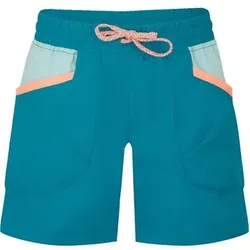 TROLLKIDS Girls Senja Shorts, Größe 128 in Blau Blau
