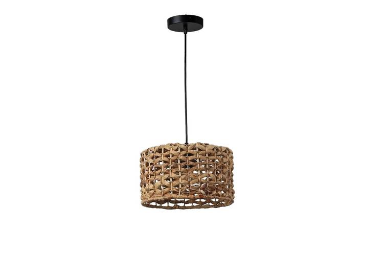 Suspension rustique en rotin algues marines Ø30 cm