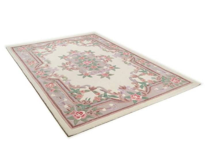 Handgetuftete Brücken und Teppiche, Beige, Größe 299 (Teppich, 290x390 cm)