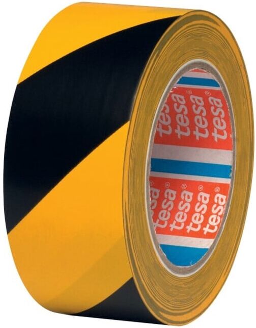 tesa 4169 bande de signalisation jaune/noir 33m x 50mm (04169-00063-93)