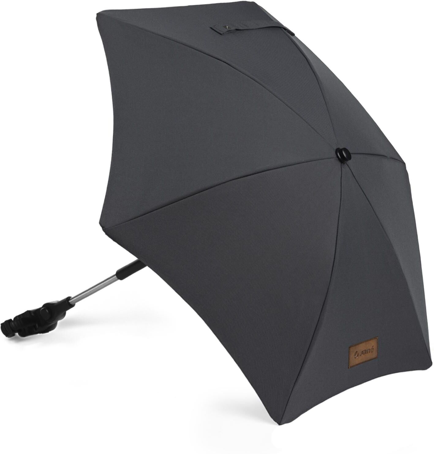 Jané Sombrilla para carrito Sunshade Anti-Uv (con flexo y universal).  (68.5 X 70.5 X 70.5 Cm) Gris niño