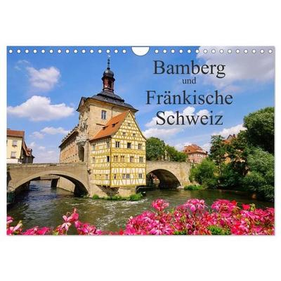 Bamberg und Fränkische Schweiz (Wandkalender 2026 DIN A4 quer), CALVENDO Monatskalender
