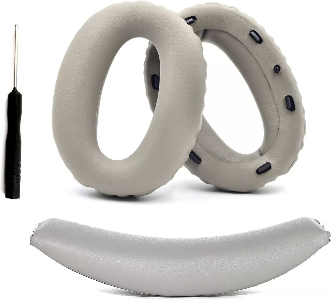 INF Ersatz-Ohrpolster und Kopfband-Set kompatibel mit Sony WH-1000XM2 / MDR-1000X - Reparaturteile Gold