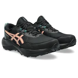 Trailrunningschuh ASICS "GEL-VENTURE 11 WP", Damen, Gr. 37,5, schwarz, apricot crush, Synthetik, Schuhe, wasserdicht