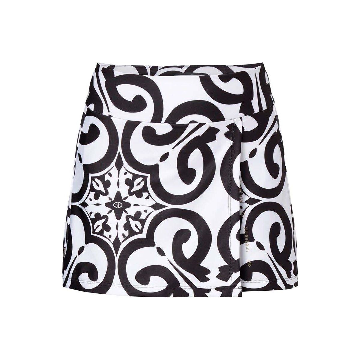 Goldbergh Luminosa Skirt black/white (9008) S GB35871261-9008-S