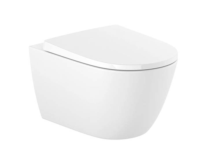 Ona cuvette sans bride et fixations invisibles + abattant Soft Close (Onarimless)