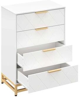 Garvee 4 Drawers Dresser Chests for Bedroom