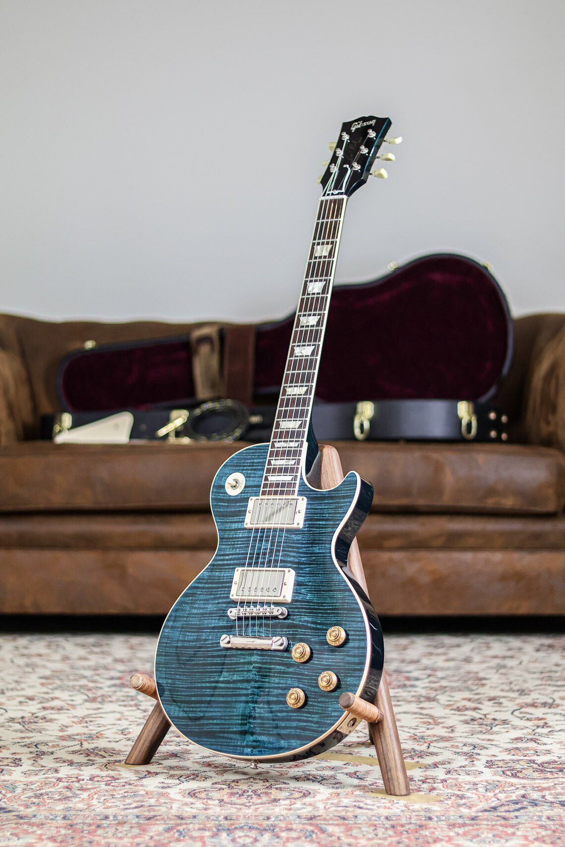 Gibson Custom Shop Les Paul   Figured Peacock   Figured Peacock - Refurbished