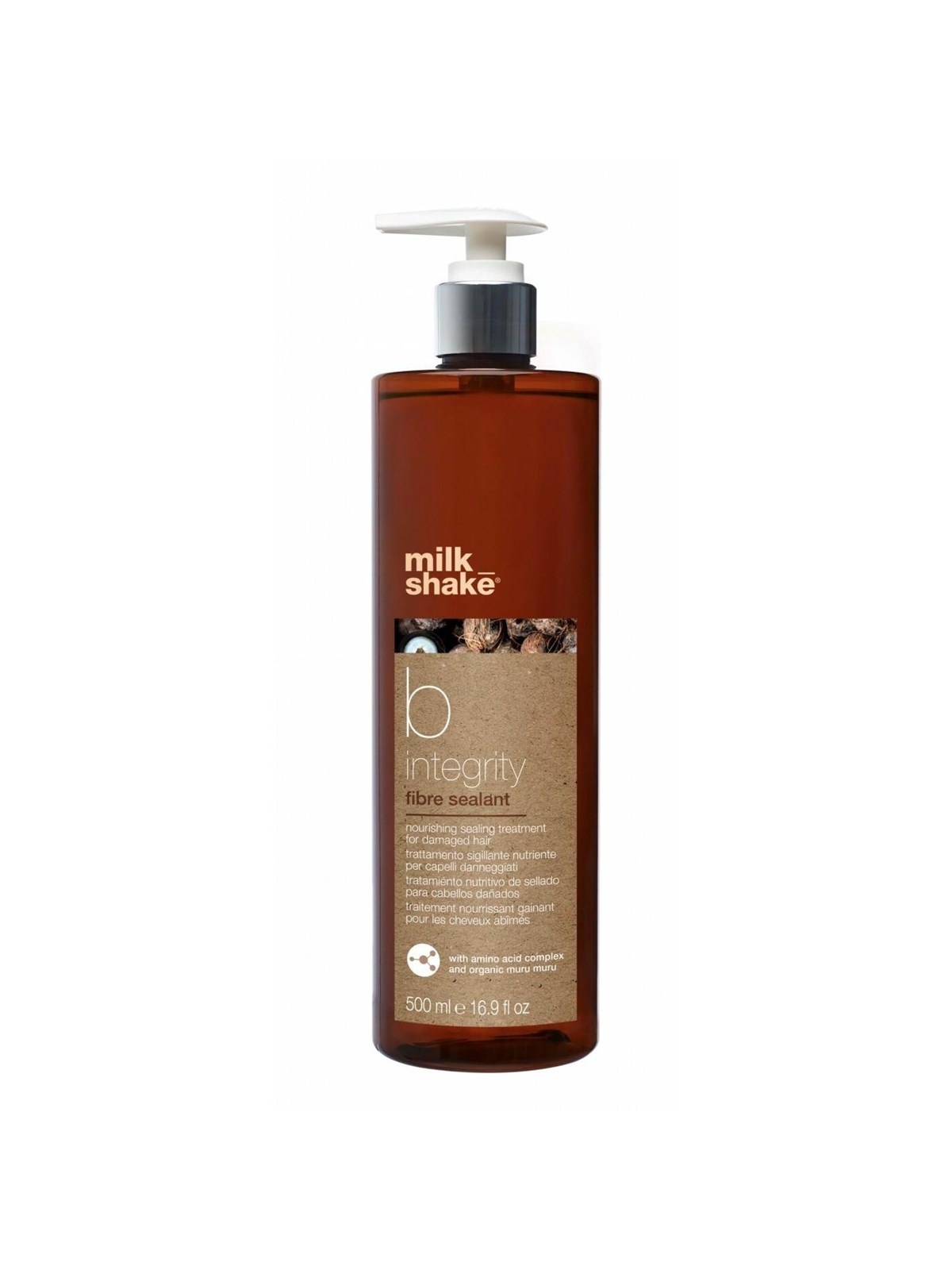 Milk Shake - Integrity Reconstruction System Fibre Sealant No.B, Hyaluronic Acid, Hair Lotion Treatment, For Repairing, 500 ml