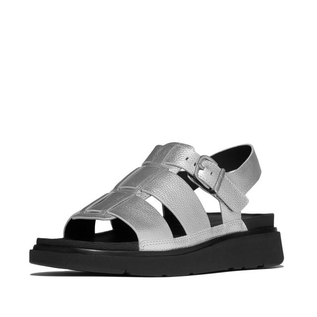 FitFlop Gen-ff tumbled-leather fisherman sandals