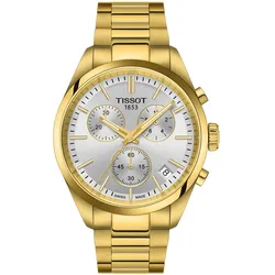 Tissot T1504173303100 Herrenuhr PR 100 Chronograph Goldfarben