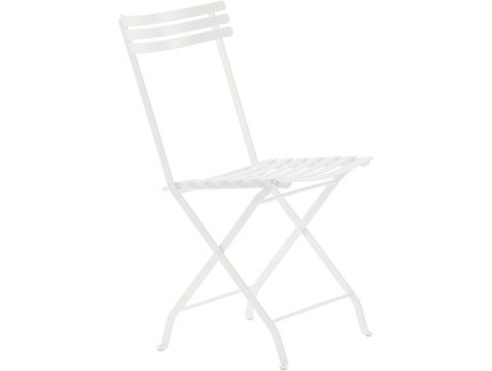 Klapp-Stuhl Flower Ethimo weiß, Designer Ethimo Design Studio, 44x84x52 cm