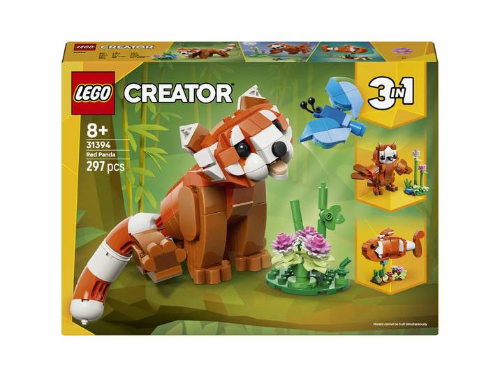 LEGO Creator Les adorables animaux : le panda roux 31394 LEGO