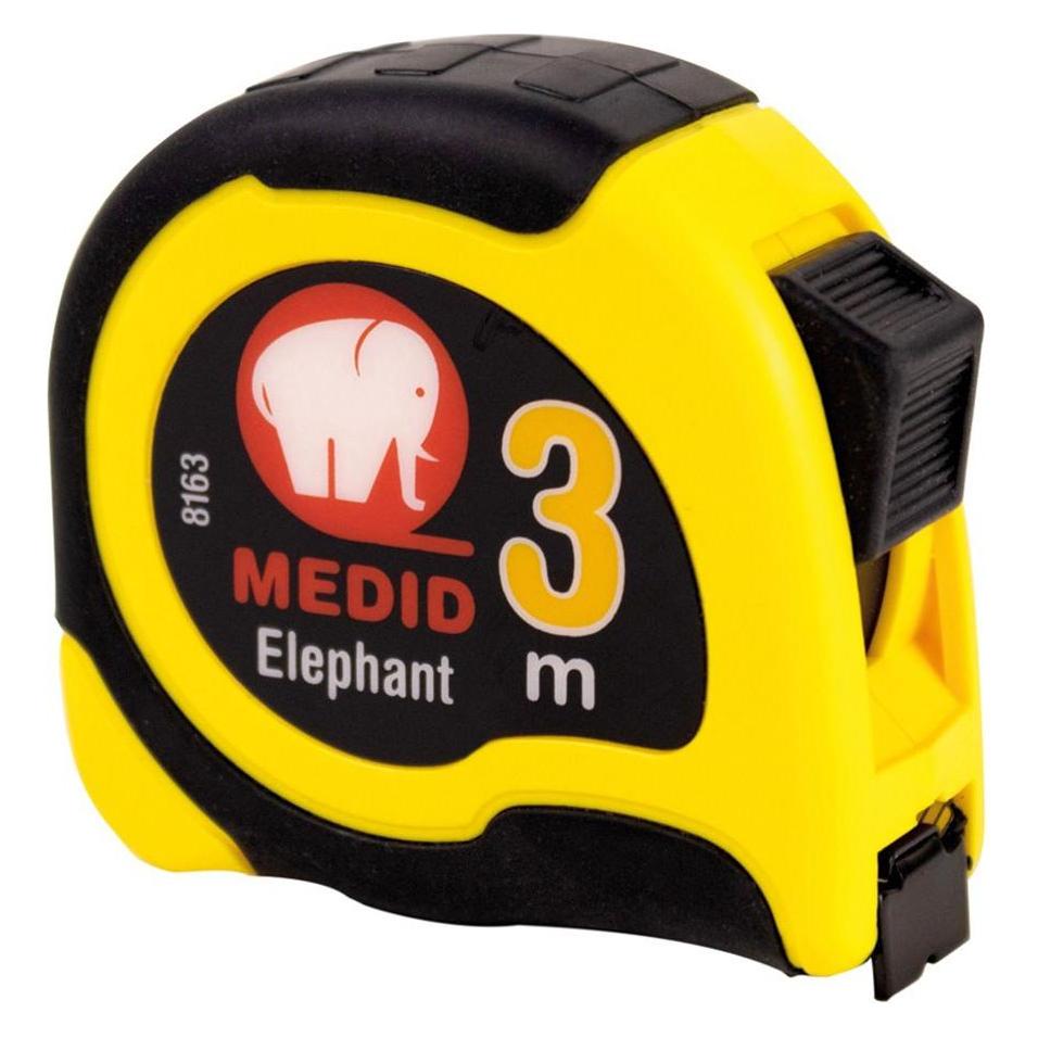 Medid Elephant bi-material tape measure 3 m x 16 mm (3 m) (70409608)