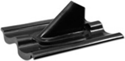 Televes Tuiles en plastique noires Frankf. Double-S KSZ 60 DS (X2139)