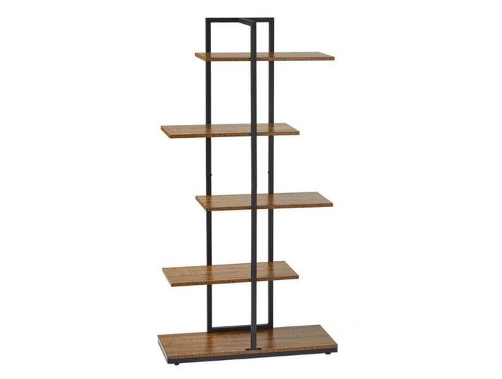 Bibliothèque-Étagère de Rangement au Sol en Bois - Style Industriel Vintage - MONDEER