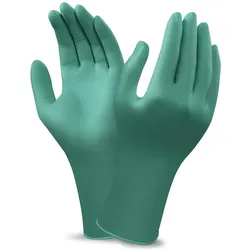 Ansell, Schutzhandschuhe, Einweghandschuhe Touchntuff 92-605, unbedruckt, Grösse 9, Karton mit 100 Stück. (8.5, 9, L)