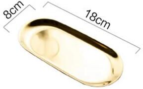 Inspired Finds Gold Rotating Tealight Candle Holder For Romantic Wedding & Home Decor oval Tray Only