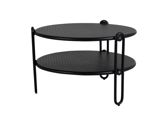 Brafab Table basse Blixt Noir Ø65 cm