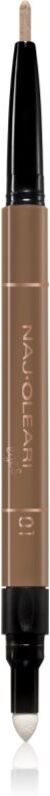 Naj Oleari 3 in 1 Perfect Brow eyebrow pencil and gel double-ended shade 0.15 g