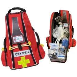 O2 Rescue Komplett-Set (mit gefüllter Flasche)