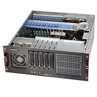 Supermicro SuperChassis 842XTQC-R804B, Rack, Server, Schwarz, ATX, EATX, micro ATX, 4U, 800 W