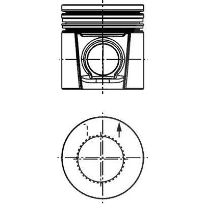 Kolbenschmidt Kolben [Hersteller-Nr. 40678610]