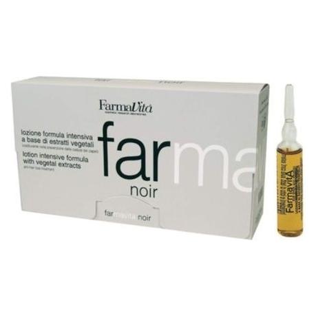 Farmavita Anti-Haarausfall Ampullen Noir Intensive (12 x 8 ml) (Flüssiges Shampoo, 250 ml) (OTHER)