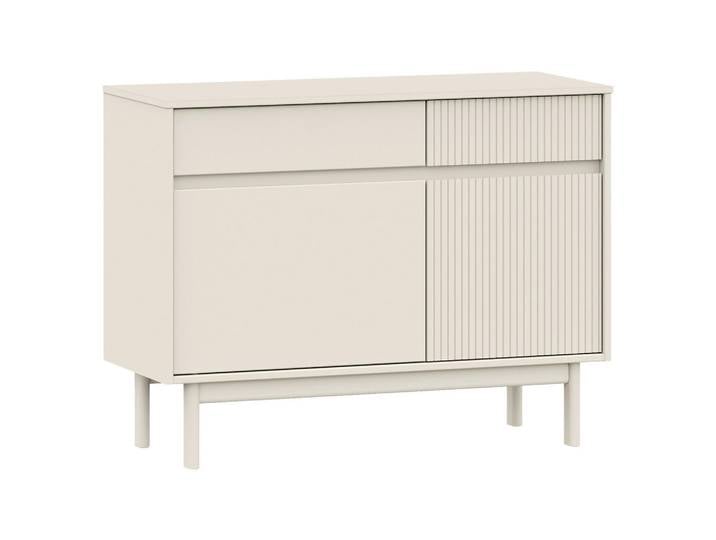 Livetastic Sideboard Cava, Kaschmir, Holz, Pinie,Kiefer,Kiefer, massiv, 2 Fächer, 2 Schublade(n) Schubladen, 102x78x42 cm, Holzmöbel, Kleinmöbel Holz, Holzkommoden, Sideboards Holz