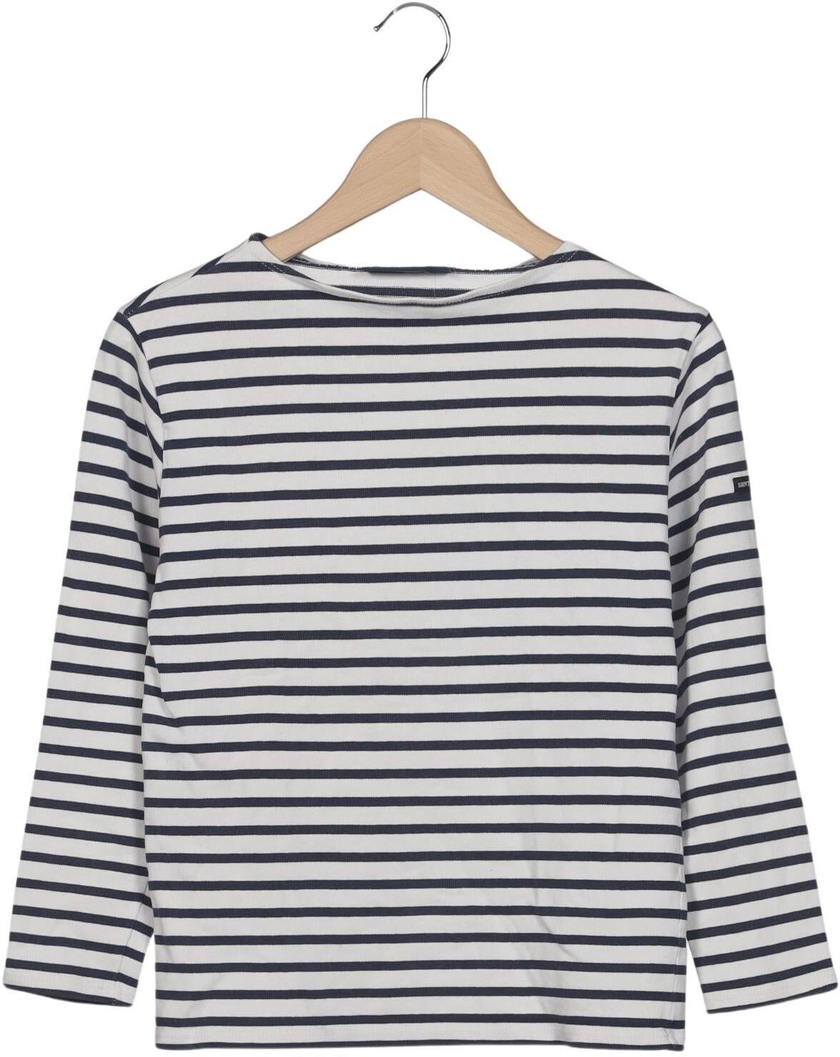 Saint James Damen Langarmshirt, Mehrfarbig, Gr. EU 42, Baumwolle - Second Hand