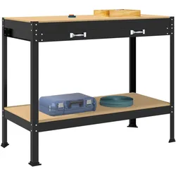 vidaXL, Werkbank + Arbeitsbock, Giovanna with drawer (54 cm, 114 cm)