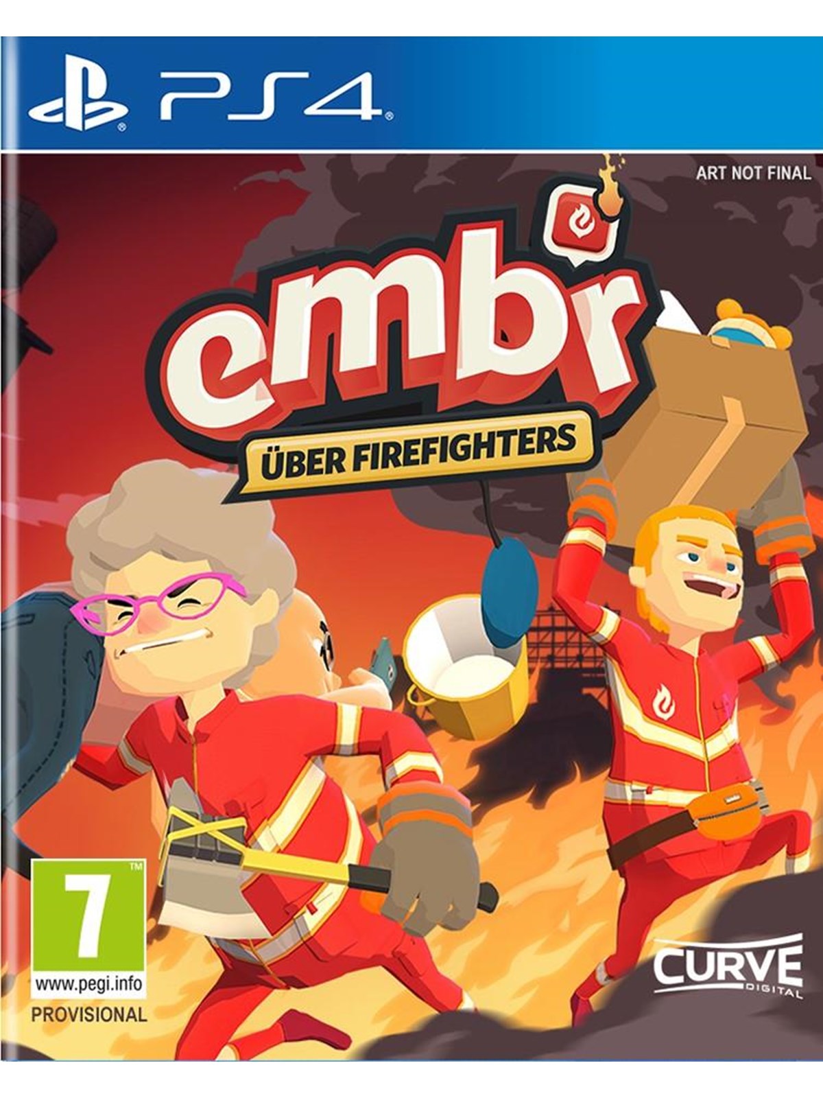 Embr: Über Firefighters - Sony PlayStation 4 - Simulator - PEGI 7
