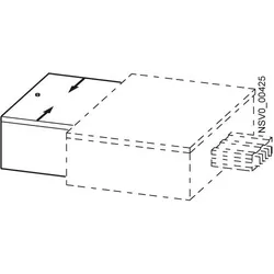 Siemens BVP:261984 BD2-1250-KR KABELRAUM PASSEND FUER ENDEINSP EISUNG 1250A BVP261984