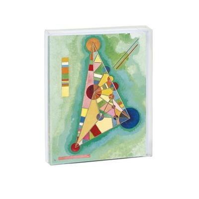 Variegation in the Triangle, Vasily Kandinsky Notecard Set