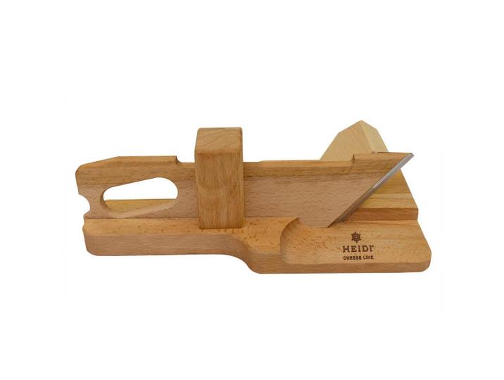 Heidi Cheese Line Fleischmesser, Holz, Buche, 18x12x31.5 cm, rostfrei, extrem scharf, Küchenmesser, Fleischmesser