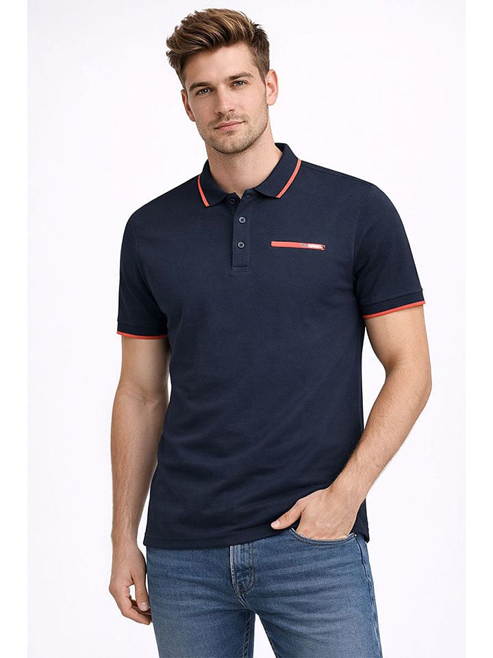Geographical Norway Poloshirt "Karem" in Dunkelblau - XL